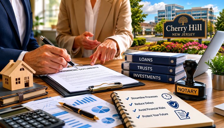 mobile notary cherry hill